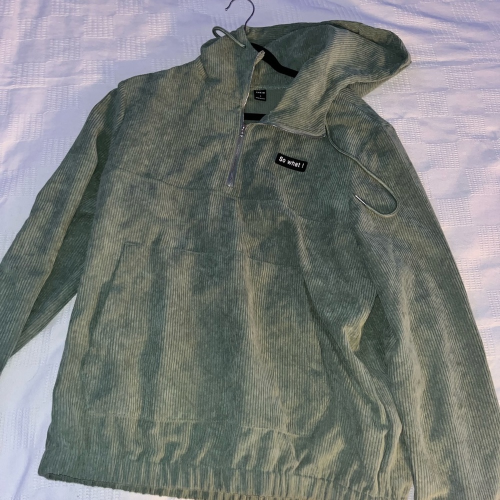 SHEIN Quarter Zip